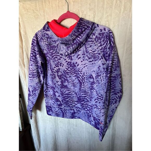 Under Armour Purple Kids Hoodie Girls Size Youth Large - Picture 7 of 8